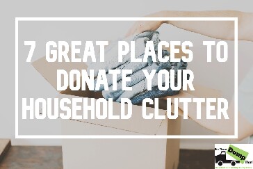Donate Household Clutter